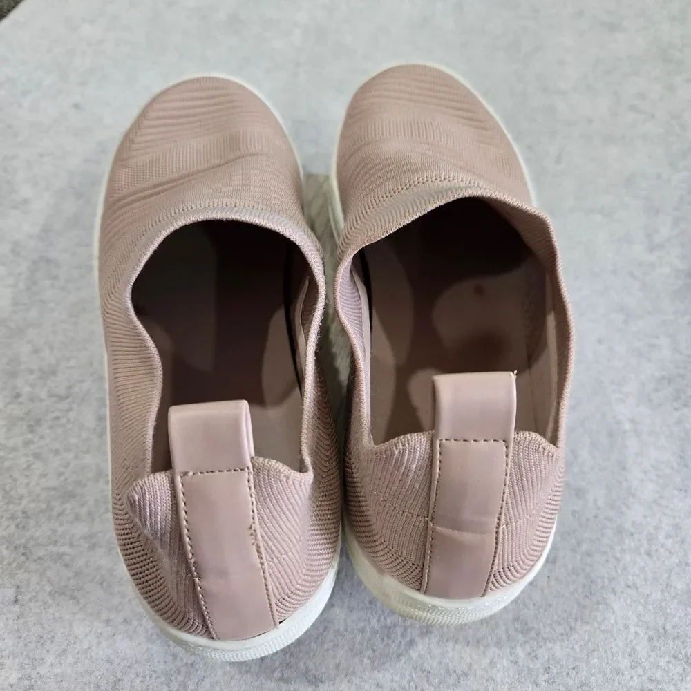 🐢 Madden Girl Brytney Textured Fabric Slip On Loafers. Size 10